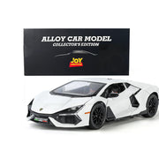 Lamborghini Daniel Street - Light, Sound with Openable Doors, 1:24 Scale (White) — image 1