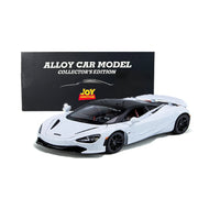 McLaren 720S - Light, Sound with Openable Doors, 1:24 Scale (White) — image 4
