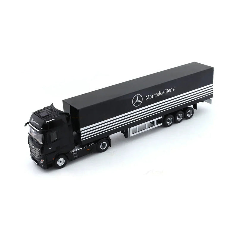 Mercedes-Benz Actros Container Truck Classic Edition, 1:64 Scale (Black) — image 1