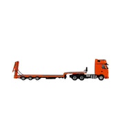 Mercedes-Benz - Flatbed Transport Trailer, 1:64 Scale (Orange) — image 6