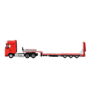 Mercedes-Benz - Flatbed Hauler Trailer, 1:64 Scale (Red) — image 2
