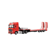 Mercedes-Benz - Flatbed Hauler Trailer, 1:64 Scale (Red) — image 1