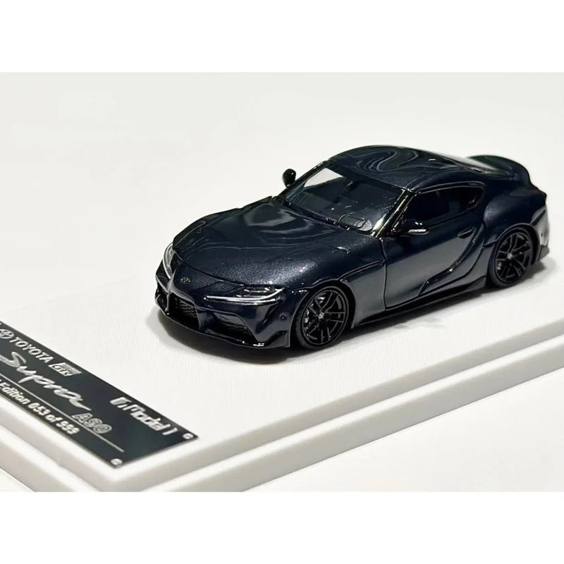 Toyota GR Supra A90 (Limited to 737 of 999) Matte Strom Grey, 1:64 Scale — image 1