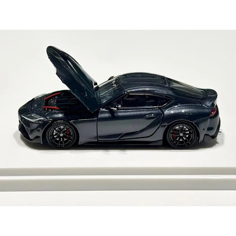 Toyota GR Supra A90 (Limited to 737 of 999) Matte Strom Grey, 1:64 Scale — image 2