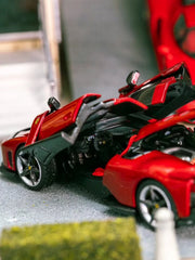 Ferrari F80 Rosso Supercar, 1:64 Scale — image 20