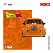 *PRE-ORDER* Volkswagen T1 Dragon Ball Painted, 1:64 Scale (Orange) — image 6