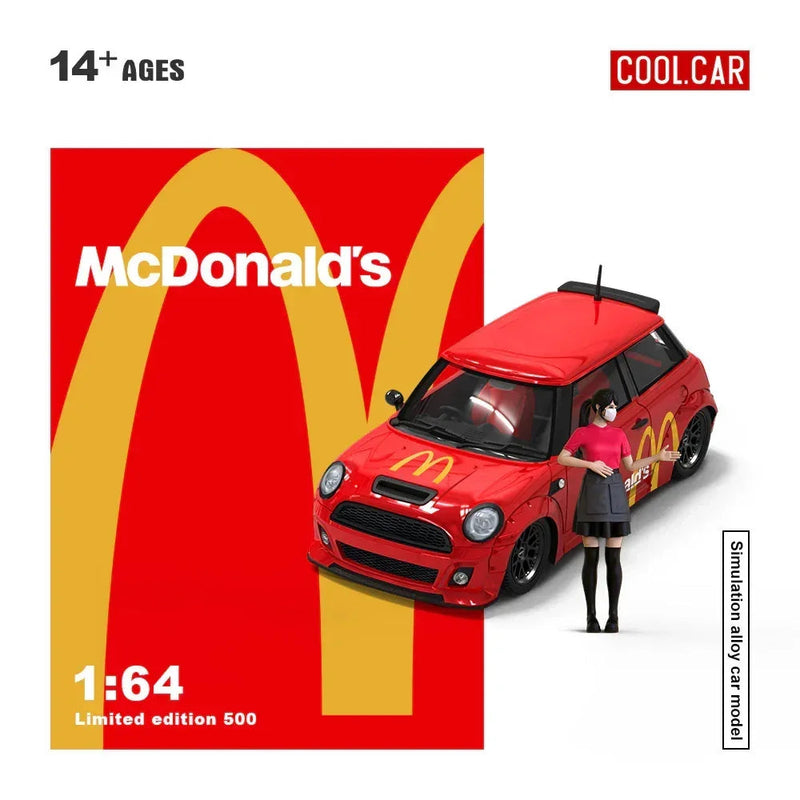 Cool Car Mini McDonald's - Figure Edition, 1:64 Scale — image 1