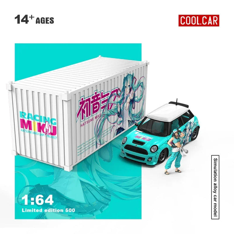 CC-BMW Mini-Hatsune-Container Set, 1:64 Scale — image 1