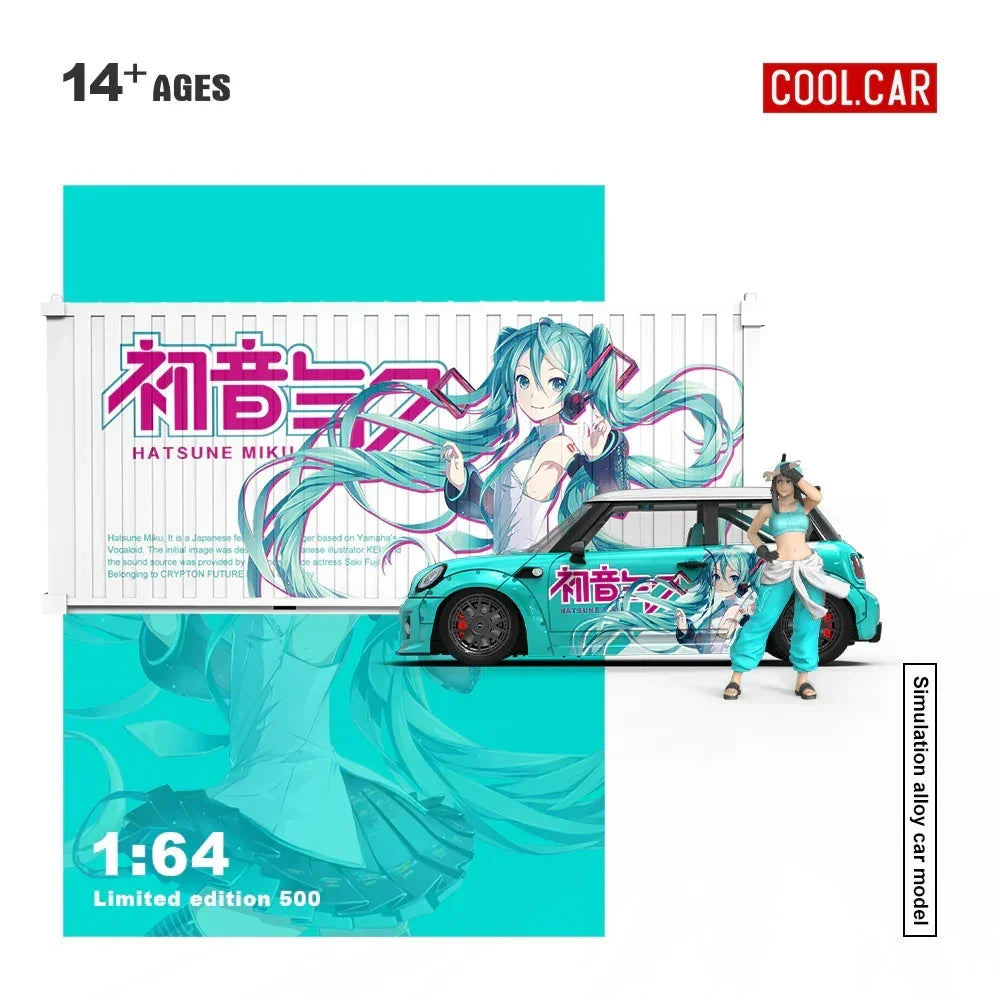 CC-BMW Mini-Hatsune-Container Set, 1:64 Scale — image 2