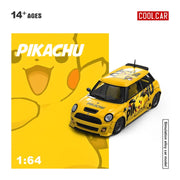 *PRE-ORDER* Mini Cooper Pikachu Painted, 1:64 Scale (Yellow) — image 2