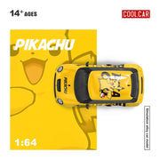 *PRE-ORDER* Mini Cooper Pikachu Painted, 1:64 Scale (Yellow) — image 4