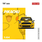 *PRE-ORDER* Mini Cooper Pikachu Painted, 1:64 Scale (Yellow) — image 5