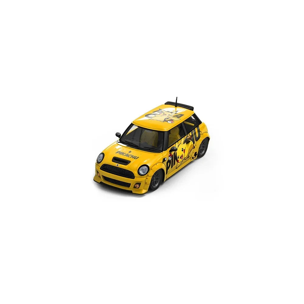 *PRE-ORDER* Mini Cooper Pikachu Painted, 1:64 Scale (Yellow) — image 7