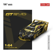 Lamborghini GTEVO-V5 black and Gold Livery(Limited to 999), 1:64 Scale — image 1