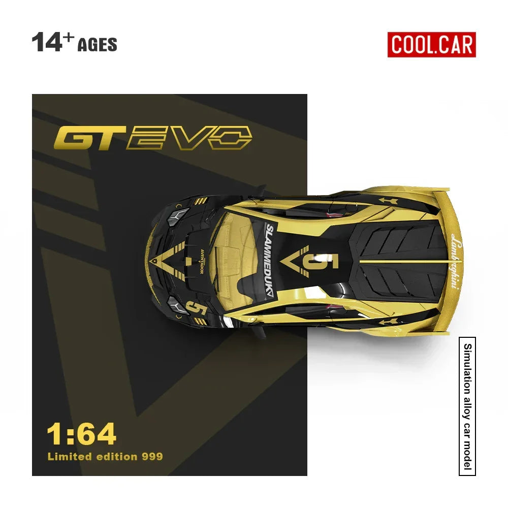 Lamborghini GTEVO-V5 black and Gold Livery(Limited to 999), 1:64 Scale — image 3
