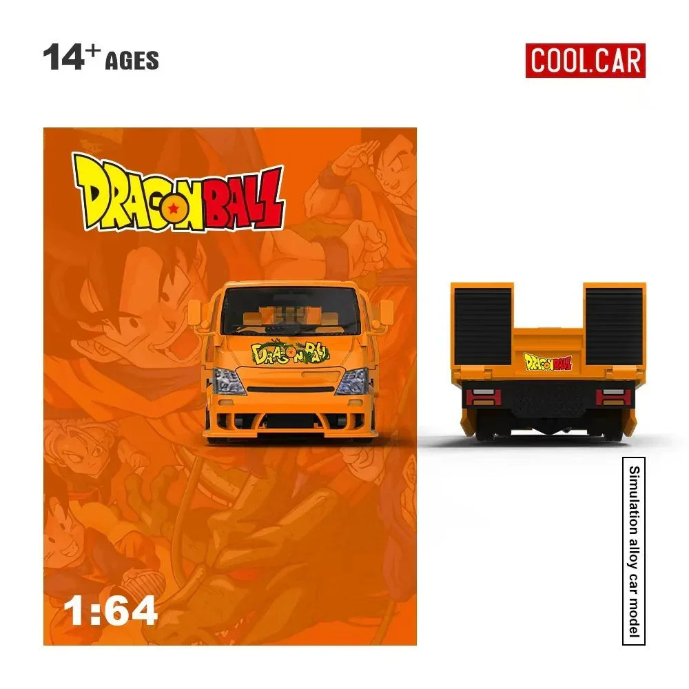Hino H300 Transport Trailer - Dragon Ball Livery, 1:64 Scale — image 3