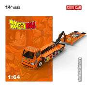 Hino H300 Transport Trailer - Dragon Ball Livery, 1:64 Scale — image 5