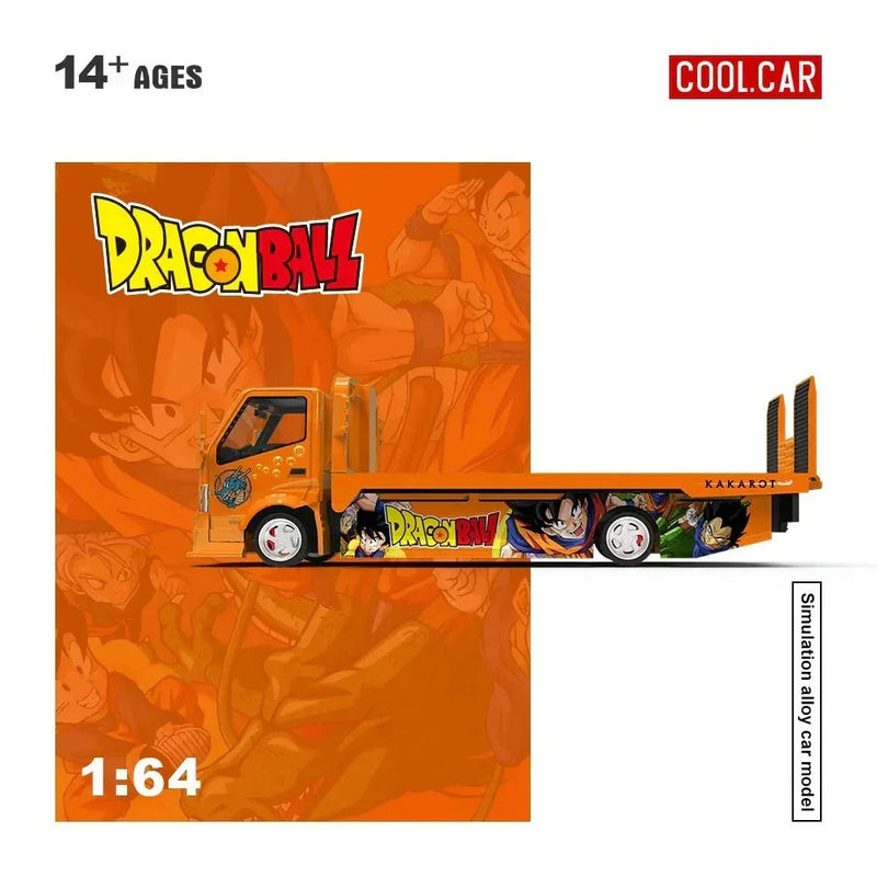 Hino H300 Transport Trailer - Dragon Ball Livery, 1:64 Scale — image 2