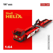 Hino H300 Transport Trailer - Shell Helix Livery, 1:64 Scale — image 4