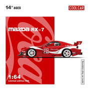 Cool Car-Mazda RX-7 Red Coca-Cola(Limited Figure Edition 500), 1:64 Scale — image 3