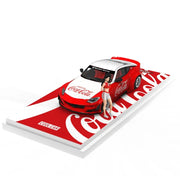 Cool Car-Nissan 400Z-Red and White Coca-Cola(Limited Figure Edition 500), 1:64 Scale — image 4