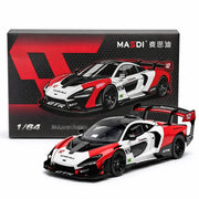McLaren Senna, 1:64 Scale (White - Red) — image 1