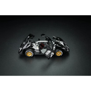 *PRE-ORDER* Ford GT40 MK2 Black #02 Livery (Open-Engin & Rear Hoods+Doors, Visible Engine), 1:64 Scale — image 4