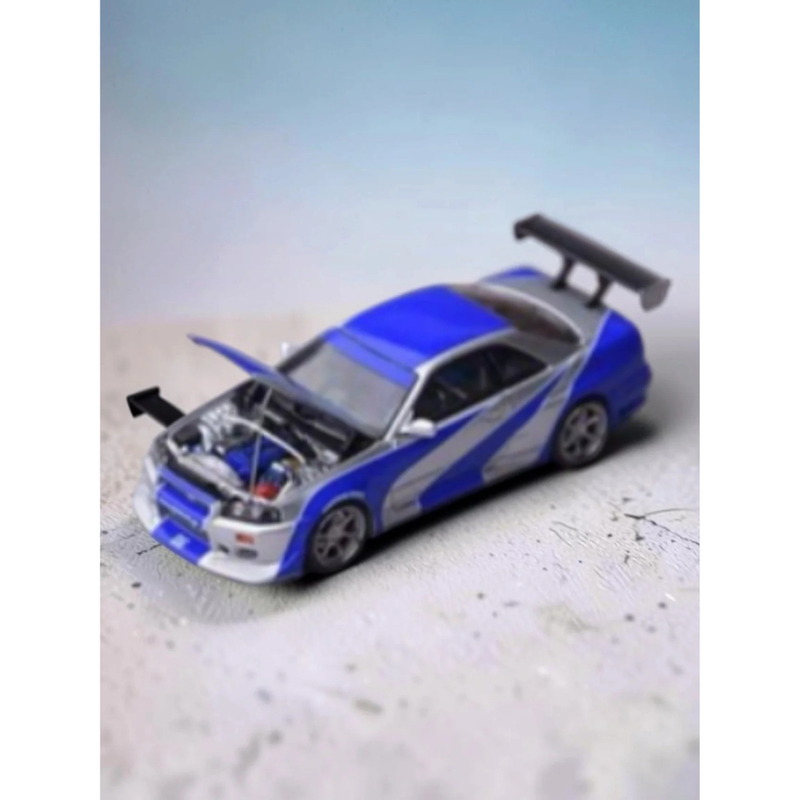 Nissan GTR R34 (Limited to 999), 1:64 Scale — image 1