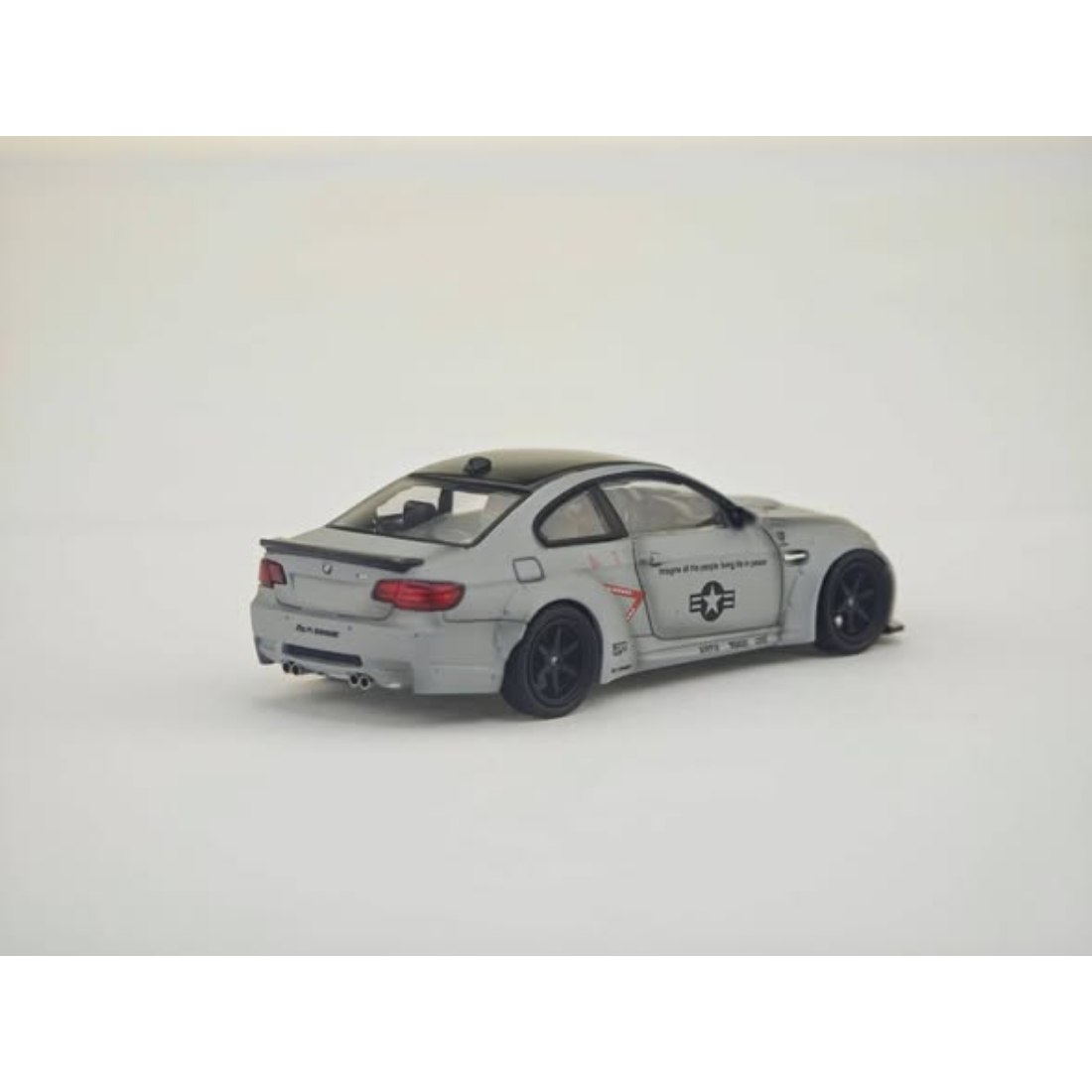 BMW M3 E92 LB Customized Diry Grey, 1:64 Scale — image 2