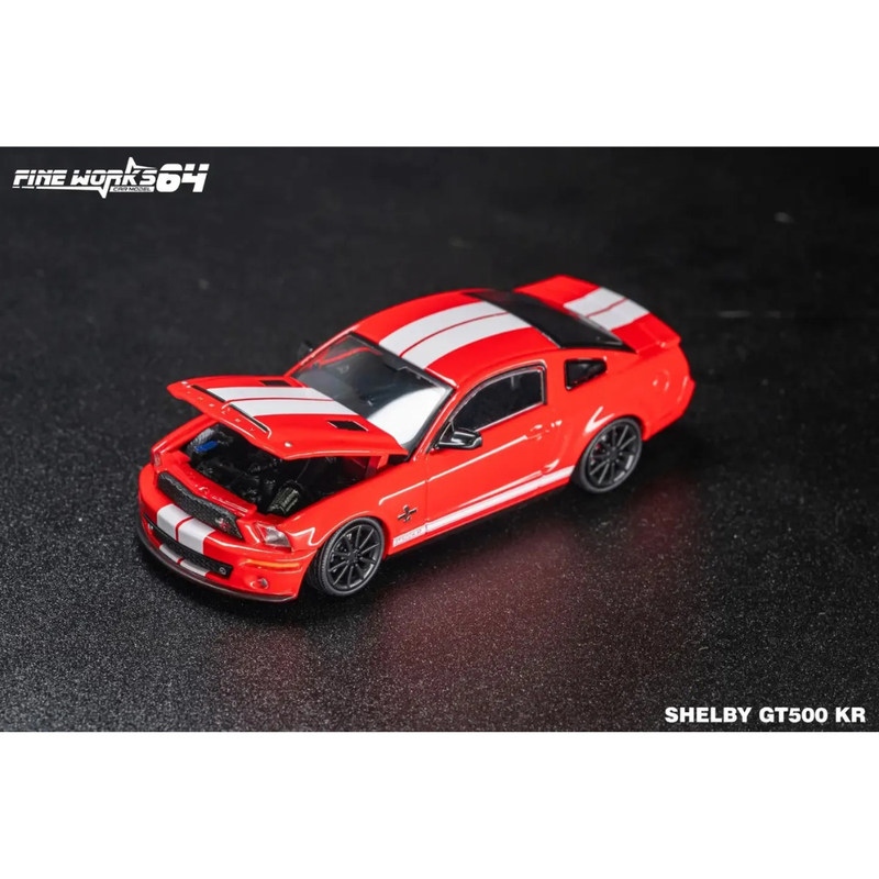 Mustang Shelby GT500, 1:64 Scale (Red) — image 2