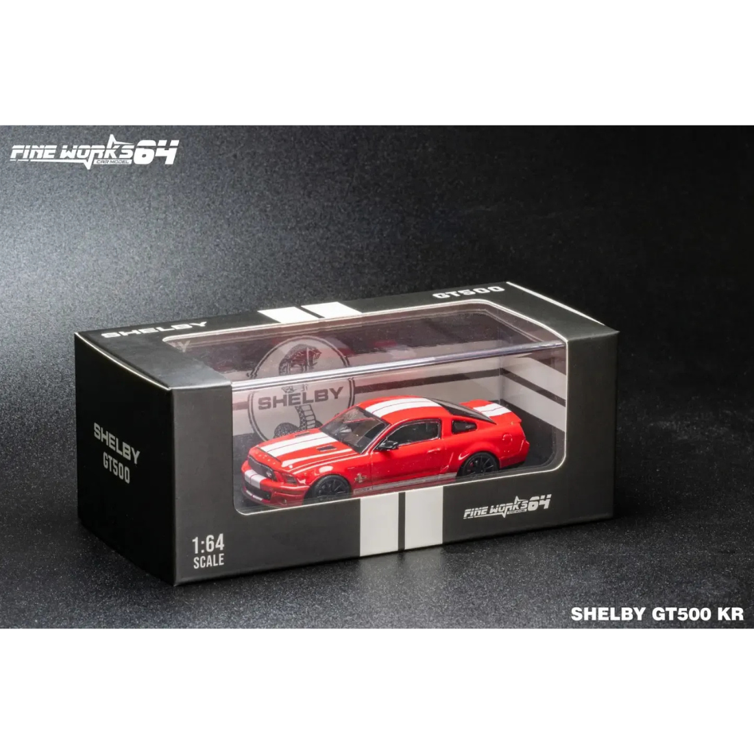 Mustang Shelby GT500, 1:64 Scale (Red) — image 5