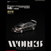 *HKTCS 2026* Mitsubishi Lancer Evolution VI Tommi Mäkinen Edition (Gun metal), 1:64 Scale — image 2