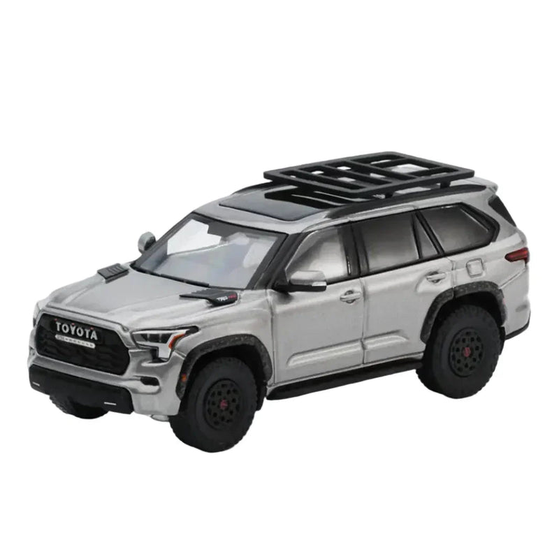 Toyota Sequoia TRD PRO LHD, 1:64 Scale (Chrome Grey) — image 1