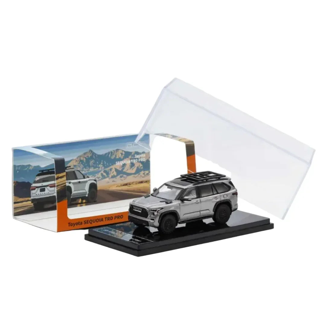 Toyota Sequoia TRD PRO LHD, 1:64 Scale (Chrome Grey) — image 4