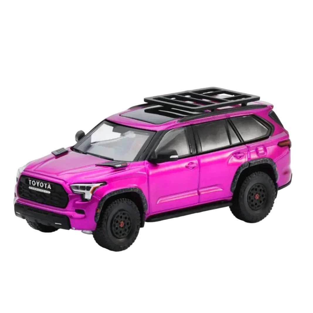 Toyota Sequoia TRD PRO LHD, 1:64 Scale (Chrome Purple) — image 1