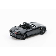 *PRE-ORDER* Mazda MX-5 Roadster RF 2024 – Black – Includes 1 Electroplated Grey Chase Car per Carton, 1:64 Scale — image 3
