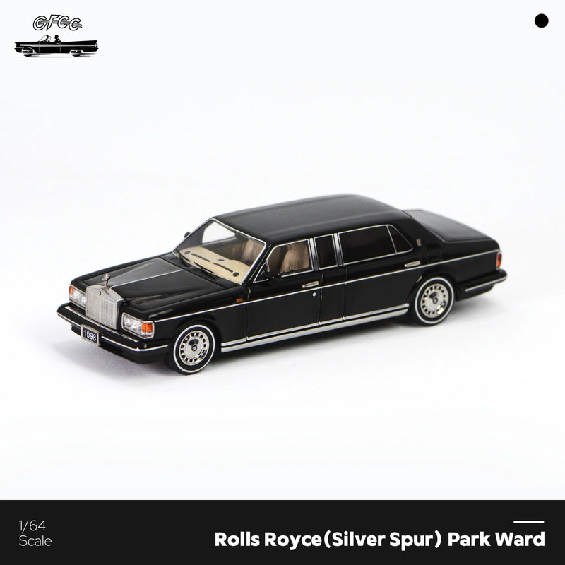 *HEC 2026* Rolls-Royce Silver Spur Park Ward 1998, 1:64 Scale (Black) — image 1
