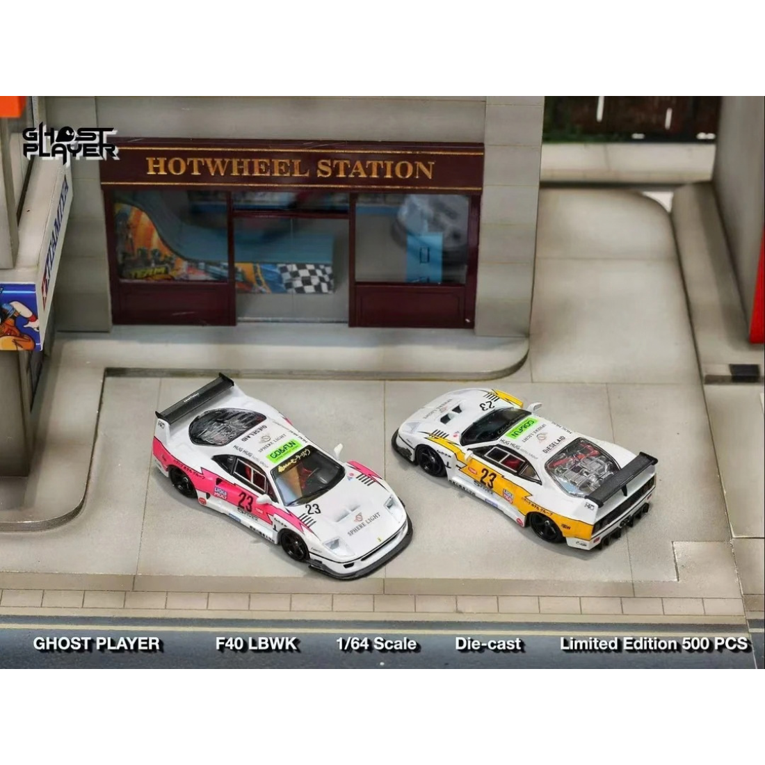 LBWK Ferrari F40 Flash Livery, 1:64 Scale — image 4