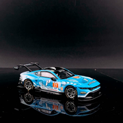 *Pre-Orders* Mustang GT3 Blue #77 Livery (Limited to 1000pcs), 1:64 Scale — image 3