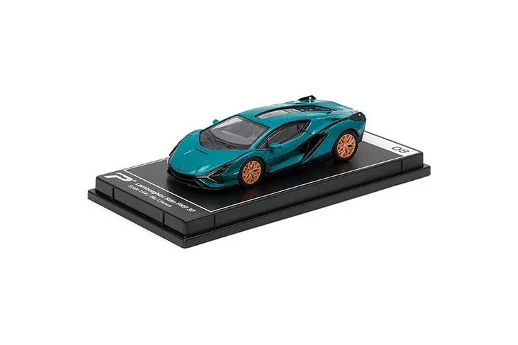 Lamborghini Sian FKP 37, 1:64 Scale (Dark Cyan) — image 1