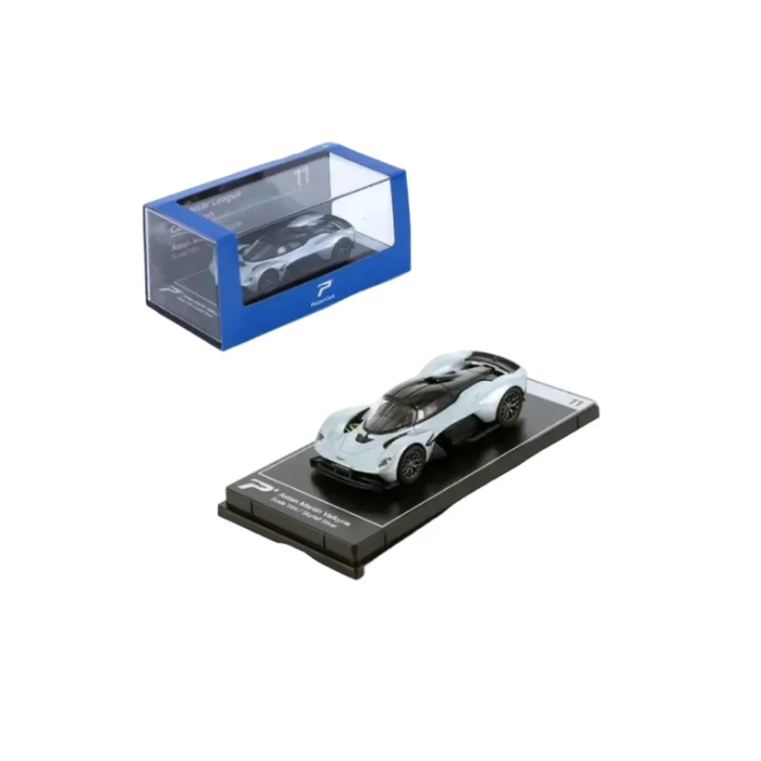 Aston Martin Valkyrie, 1:64 Scale (Silver) — image 4