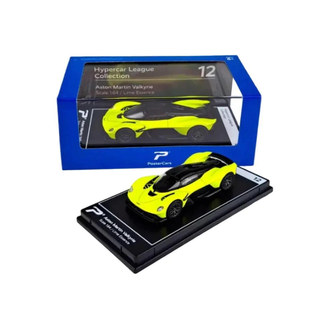 Aston Martin Valkyrie, 1:64 Scale (Lemon Green) — image 4