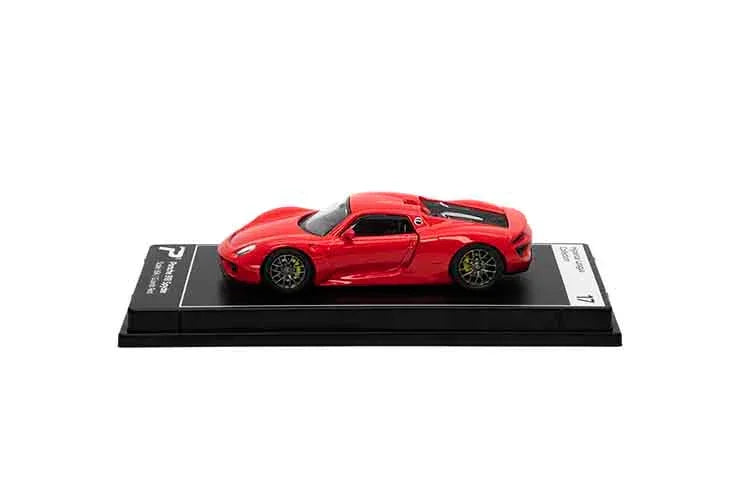 Porsche diecast 918 Spyder, 1:64 Scale (Red) — image 2