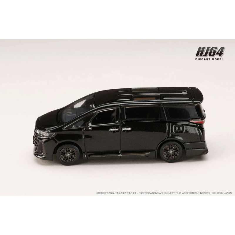 Toyota Vellfire Z Premier Hybrid, 1:64 Scale (Black) — image 2