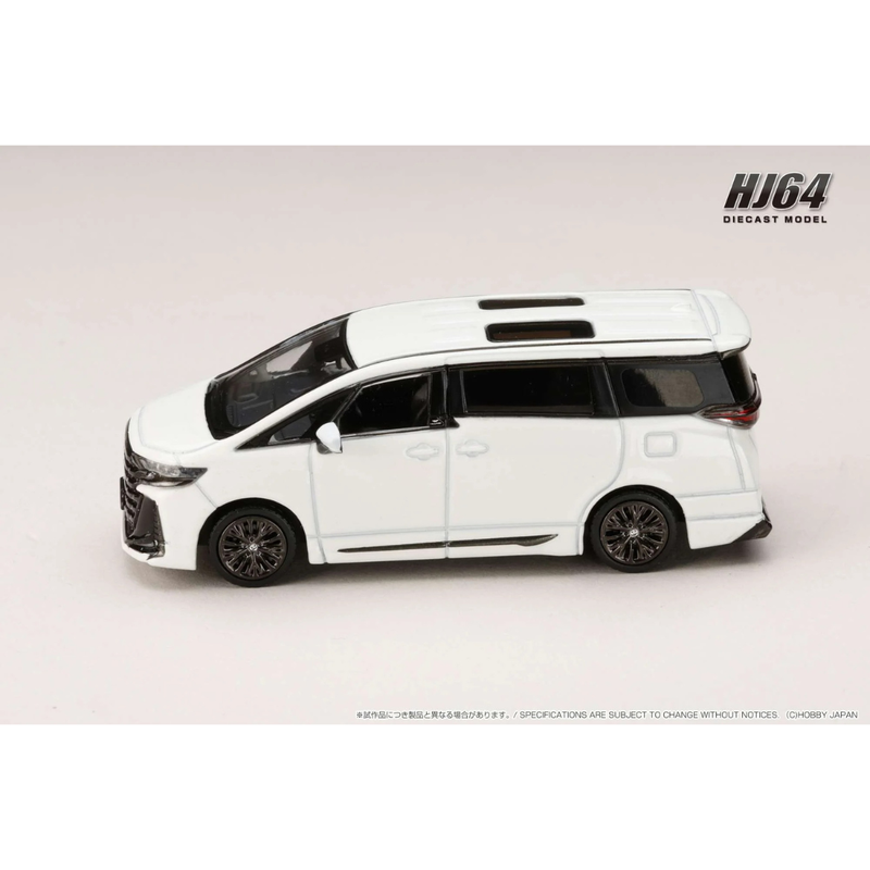 Toyota Vellfire Z Premier Hybrid, 1:64 Scale (White) — image 2