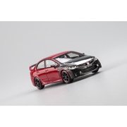 *HKTCS 2026* Honda Mugen Civic Type-RR Experimental Spec 2008 Red with Black Carbon Front (Limited to 2999pcs), 1:64 Scale — image 5