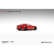 *PRE-ORDER* Ferrari F12 TDF Rosso Corsa with Black Stripe, 1:64 Scale — image 3