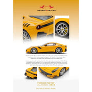 *PRE-ORDER* Ferrari F12 TDF Giallo Modena Yellow, 1:64 Scale — image 4