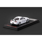 *PRE-ORDER* Nissan Skyline GT-R Mine's (R34) (Chance of Chase Car), 1:64 Scale (White) — image 2