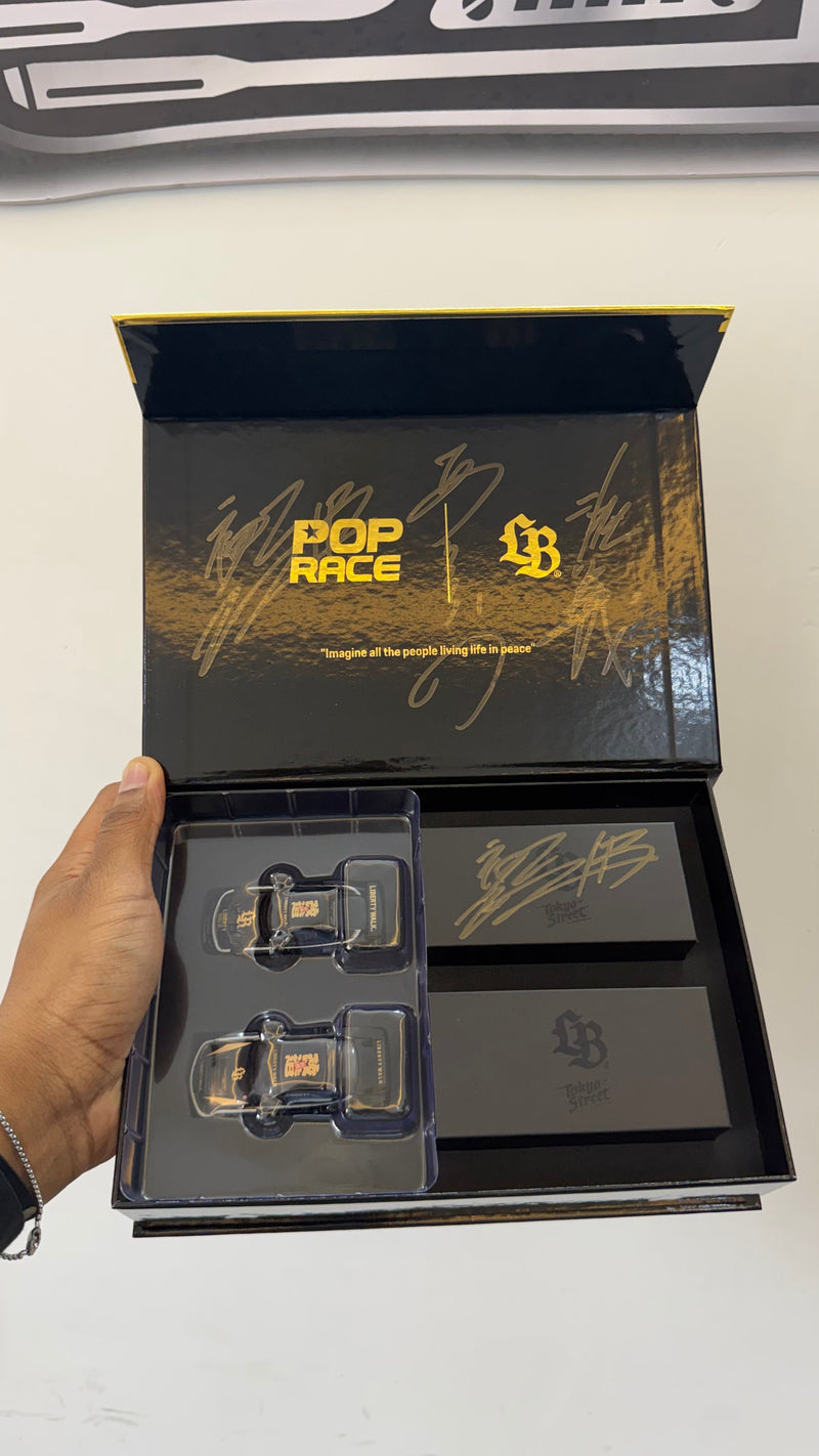 *HKTCS* LB SILHOUTE 2 Car Set (Wataru Kato Signed-Multiple), 1:64 Scale — image 1